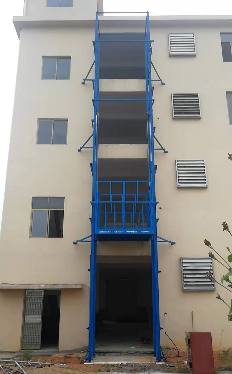 白城室外导轨式升降平台